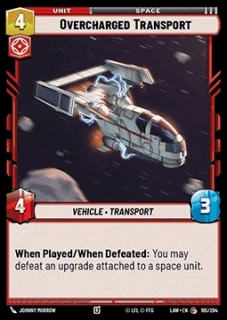Overcharged Transport