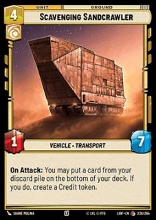 Scavenging Sandcrawler