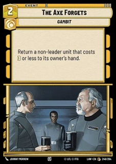 The Axe Forgets