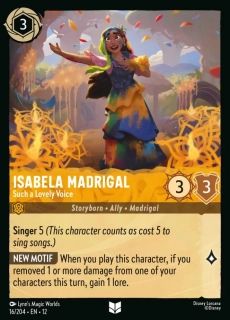 Isabela Madrigal - Such a Lovely Voice (V.1) - foil