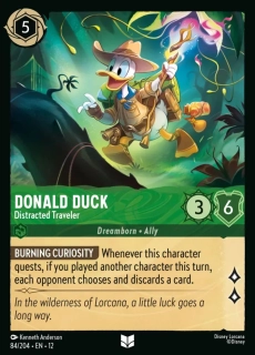 Donald Duck - Distracted Traveler (V.1) - foil