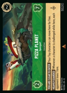 Pizza Planet - Spaceport - foil