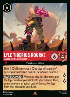 Lyle Tiberius Rourke - Crystallized Commander (V.1) - foil