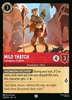 Milo Thatch - Courageous Explorer - foil