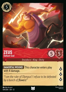 Zeus - Defiant God - foil