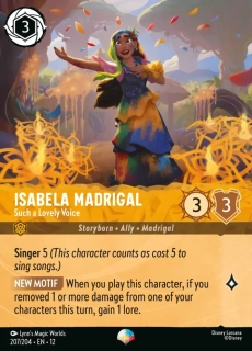 Isabela Madrigal - Such a Lovely Voice (V.2)