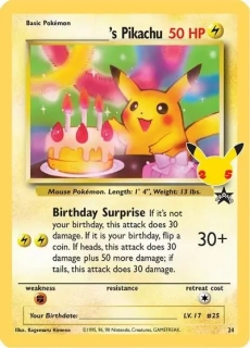 _____'s Pikachu (CEL WP 24)