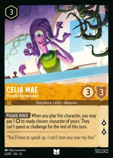 Celia Mae - Friendly Receptionist - foil