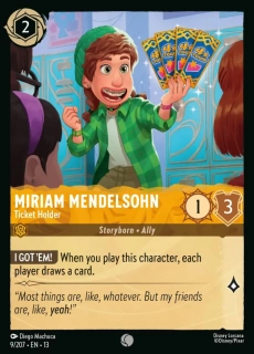 Miriam Mendelsohn - Ticket Holder - foil