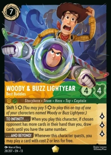 Woody & Buzz Lightyear - Best Buddies - foil