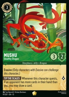 Mushu - Stealthy Dragon - foil