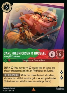Carl Fredricksen & Russell - Intrepid Explorers