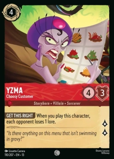 Yzma - Choosy Customer (V.1) - foil