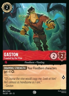 Gaston - Created by the Vine - foil