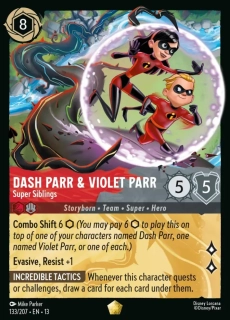 Dash Parr & Violet Parr - Super Siblings (V.1) - foil