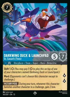 Darkwing Duck & Launchpad - St. Canard's Finest (V.1) - foil