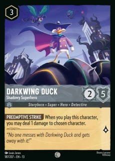 Darkwing Duck - Shadowy Superhero - foil