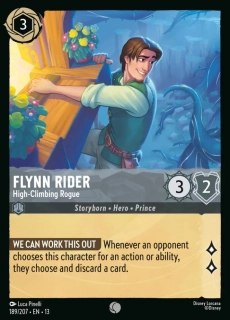 Flynn Rider - High-Climbing Rogue - foil