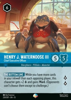 Henry J. Waternoose III - Chief Executive Officer (V.2)