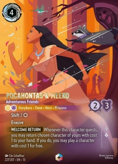Pocahontas & Meeko - Adventurous Friends (V.2)