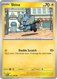 Shinx (POR 026) - REVERSE HOLO
