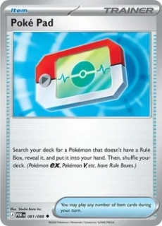 Poké Pad (POR 081) - REVERSE HOLO