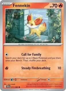 Fennekin (CRI 011) - REVERSE HOLO