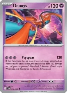 Deoxys (CRI 032) - REVERSE HOLO