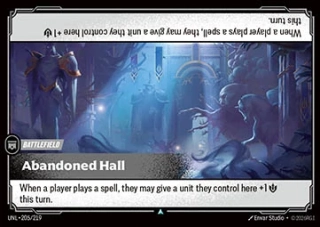 Abandoned Hall - foil
