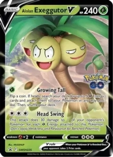 Alolan Exeggutor V (SWSH 225)