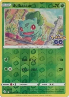 Bulbasaur (PGO 001) - REVERSE HOLO
