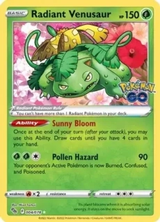 Radiant Venusaur (PGO 004)