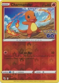 Charmander (PGO 008) - REVERSE HOLO