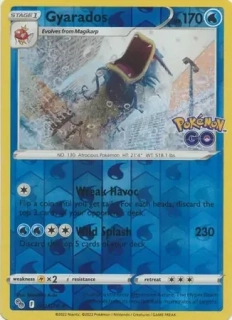 Gyarados (PGO 022) - REVERSE HOLO