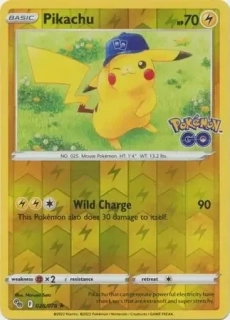 Pikachu (PGO 028) - REVERSE HOLO