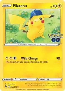 Pikachu (PGO 028) - HOLO