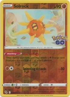 Solrock (PGO 039) - REVERSE HOLO