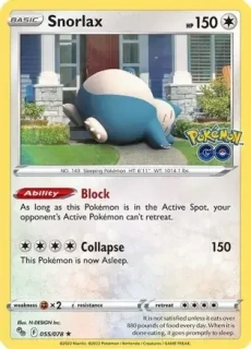 Snorlax (PGO 055) - HOLO