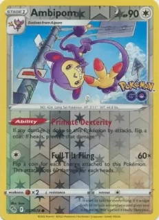Ambipom (PGO 057) - REVERSE HOLO