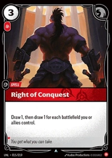 Right of Conquest