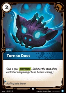 Turn to Dust