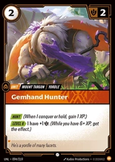Gemhand Hunter