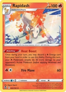 Rapidash (SIT 022) - HOLO