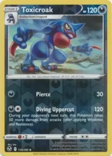 Toxicroak (SIT 110) - REVERSE HOLO