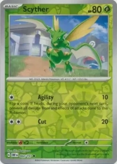 Scyther (OBF 004) - REVERSE HOLO