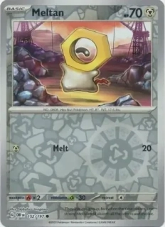 Meltan (OBF 152) - REVERSE HOLO