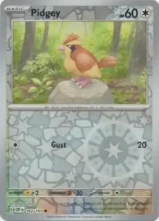 Pidgey (OBF 162) - REVERSE HOLO