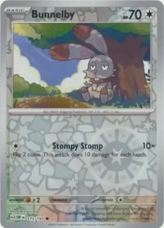 Bunnelby (OBF 175) - REVERSE HOLO