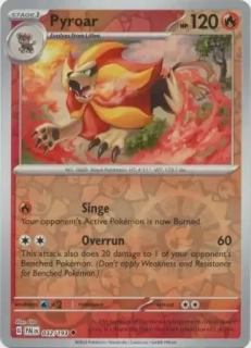 Pyroar (PAL 032) - REVERSE HOLO