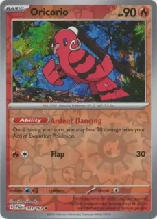 Oricorio (PAL 033) - REVERSE HOLO